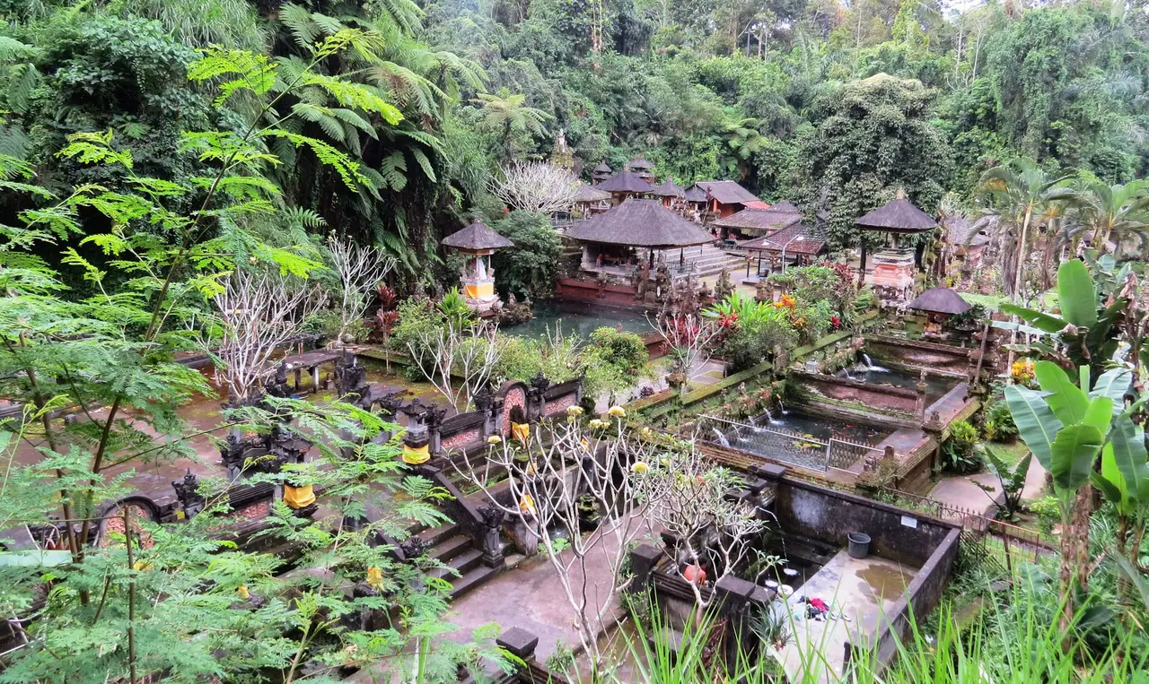Voyage de Java à Bali : découverte des temples d'Ubud en Volkswagen décapotable vintage