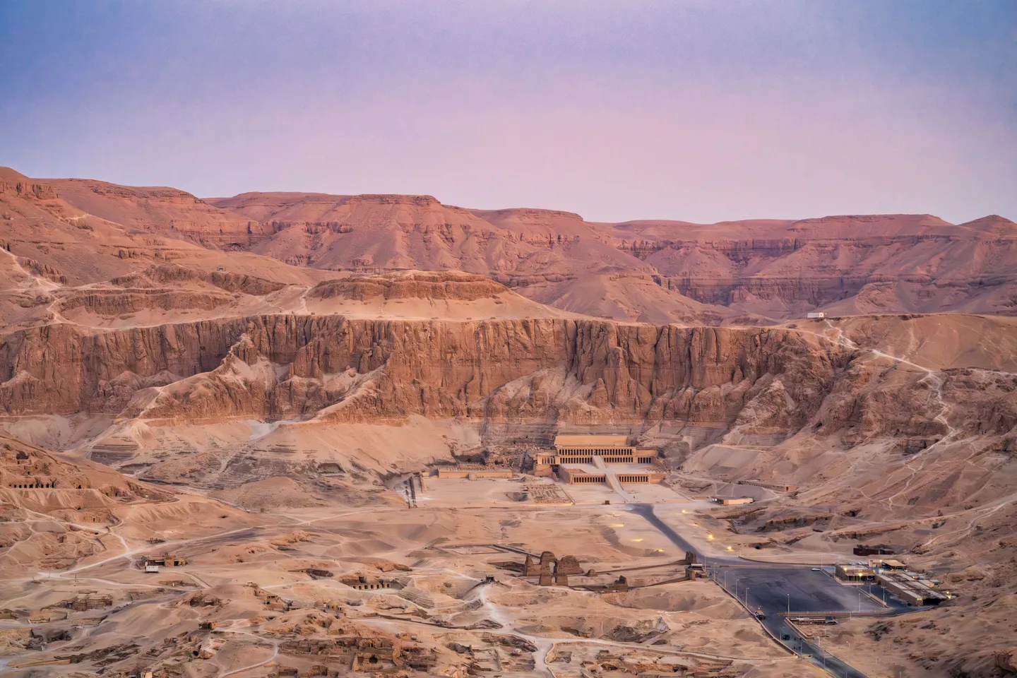 Voyage en Egypte - Vue aérienne sur la Vallée des Rois