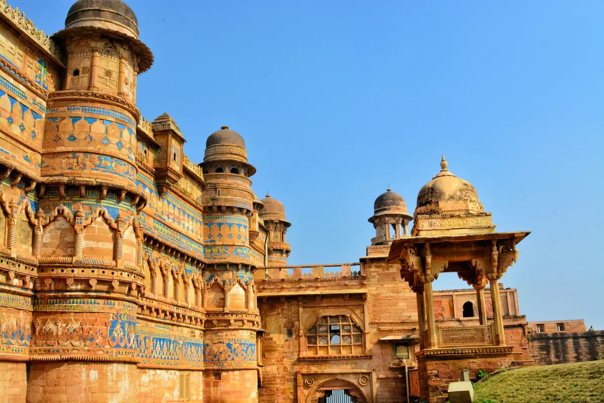 Fort de Gwalior en Inde centrale avec Shanti Travel