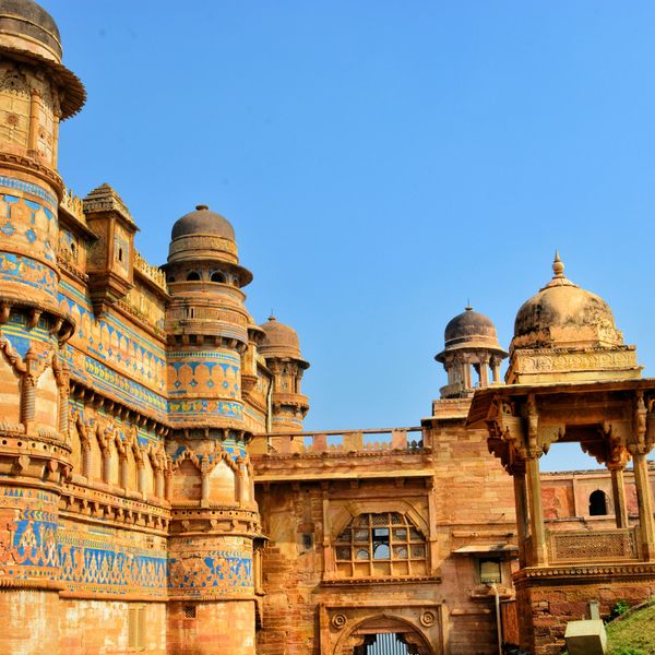 Fort de Gwalior en Inde centrale avec Shanti Travel