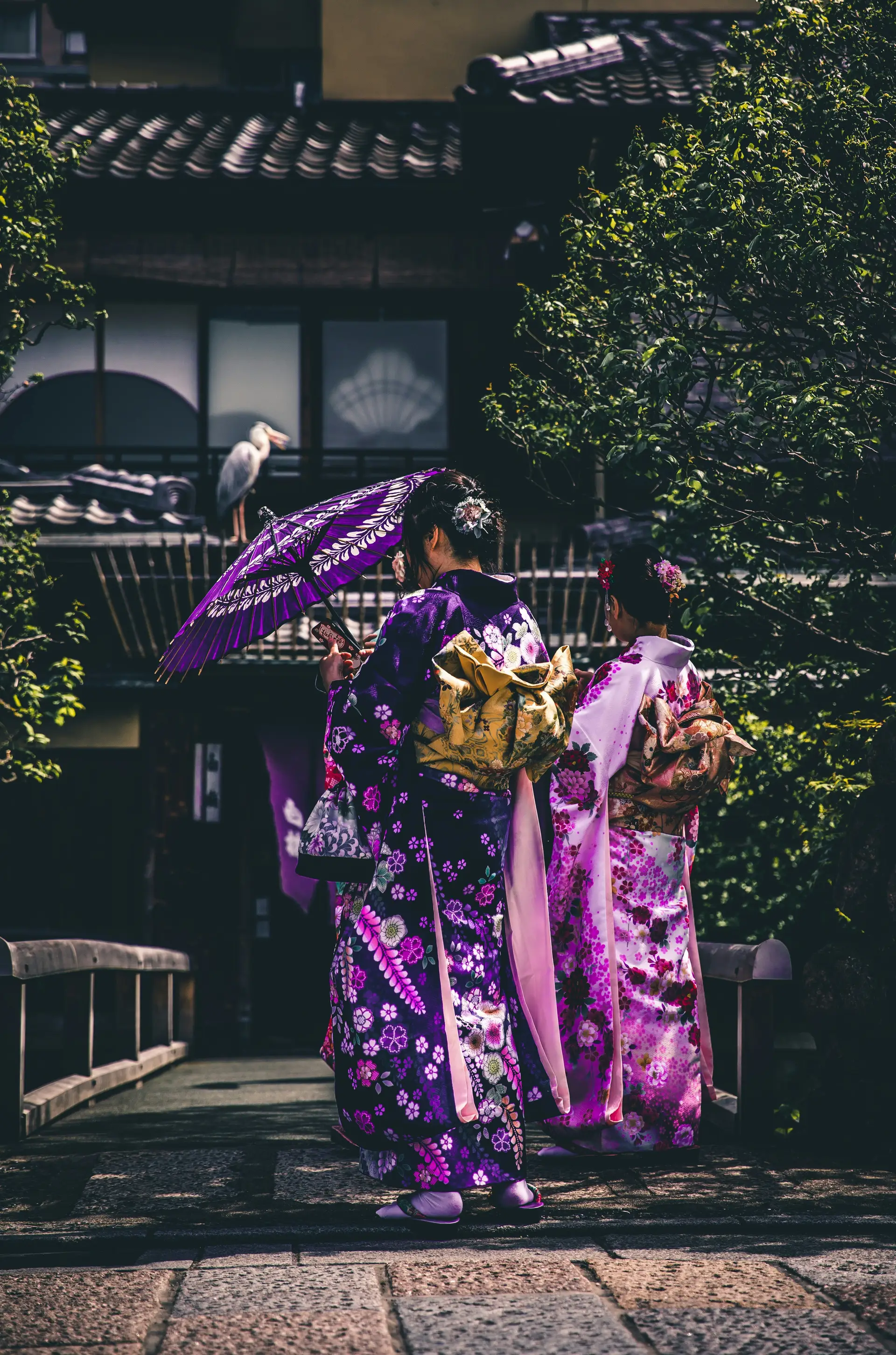 Femmes japonaises à Kyoto