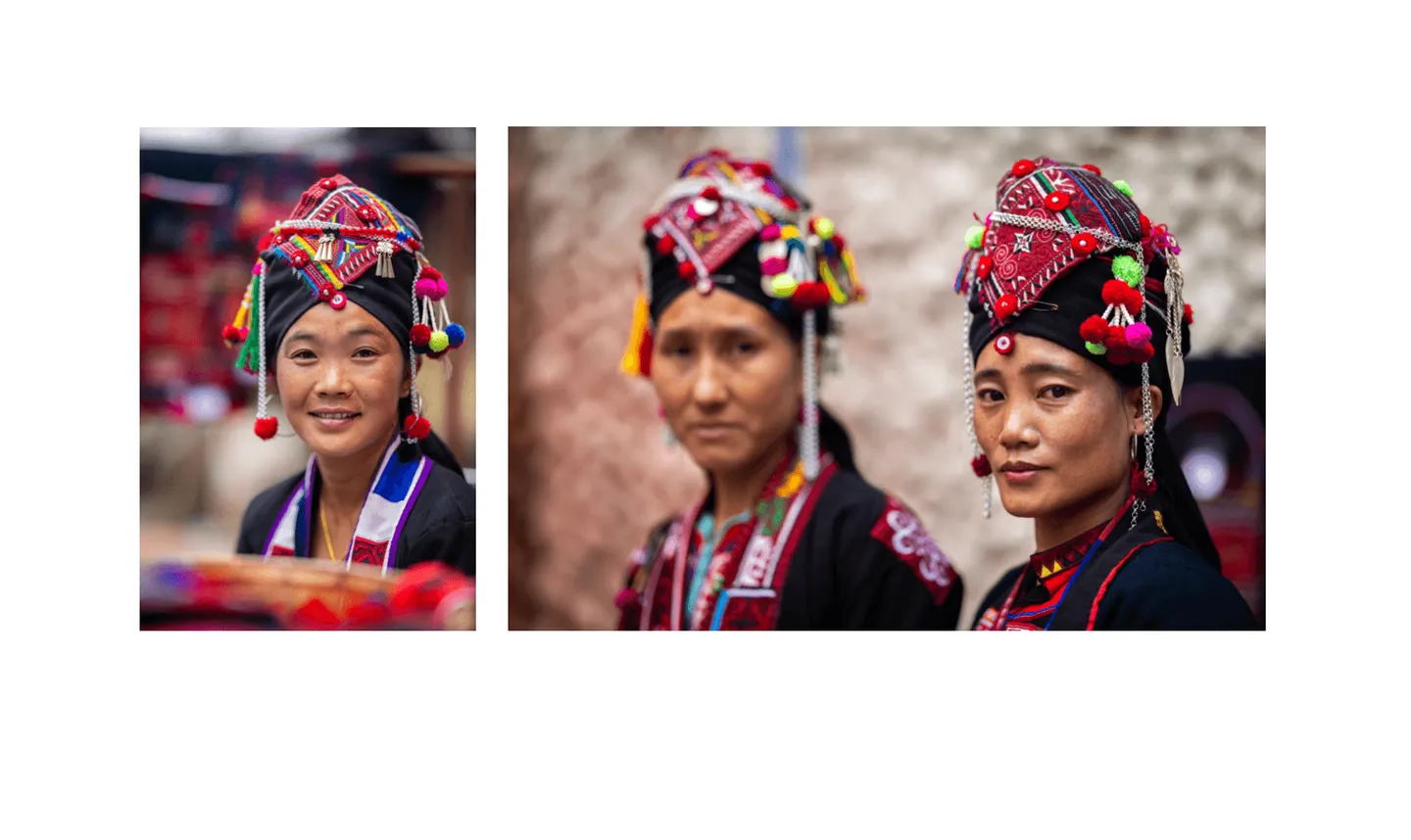 Voyage au Laos - Portraits de femmes de l'ethnie Oma
