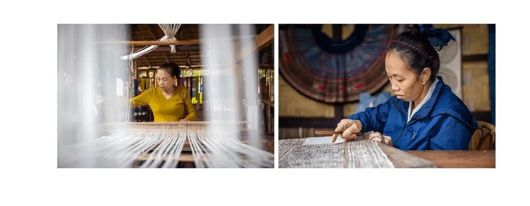 Voyage au Laos - Ock Pop Tok Living Crafts Centre soutenant plus de 500 artisans dans 14 provinces