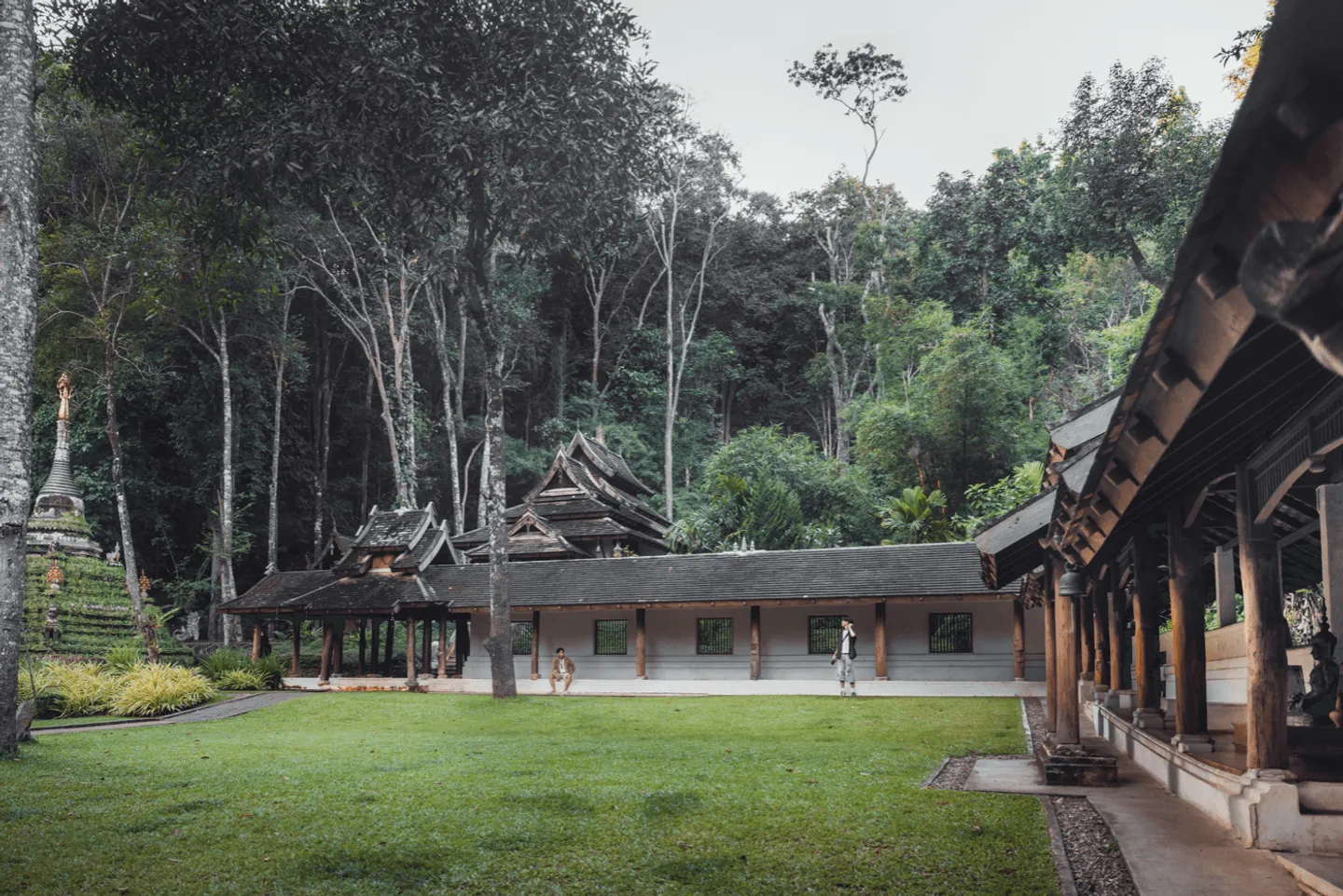 Voyage en Thaïlande - atmosphère de forêt enchantée au Wat Pha Lat où nature et sacré se confondent Voyage en Thaïlande - atmosphère de forêt enchantée au Wat Pha Lat où nature et sacré se confondent