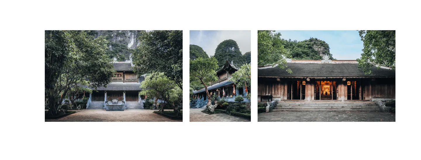 Voyage au Vietnam - Différents magnifiques temples de Trang An, dans la Baie d'Halong ter