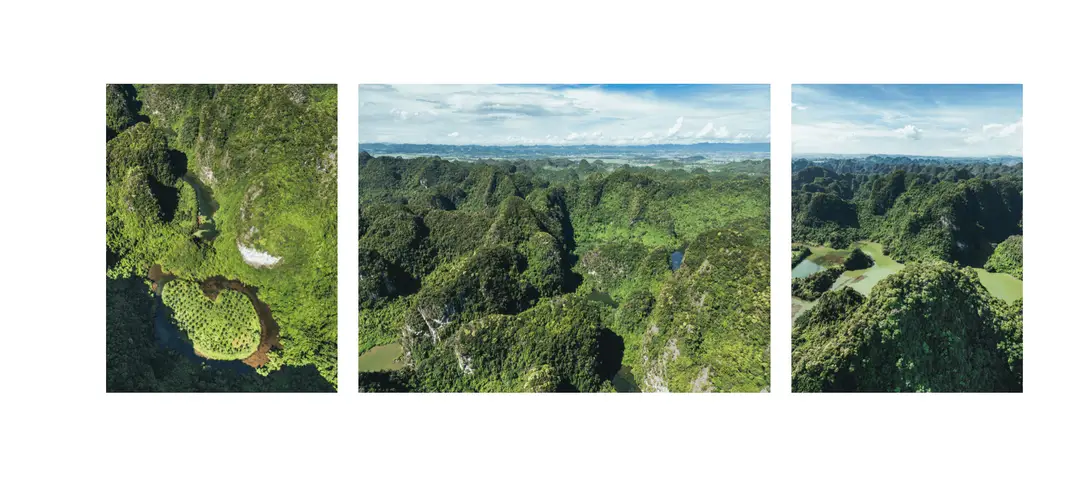 Voyage au Vietnam - décor du film Kong: Skull Island tourné à Trang An en 2016, paysage de monde perdu