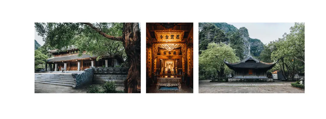 Voyage au Vietnam - pause de 10-20 minutes aux temples pour exploration et compréhension historique