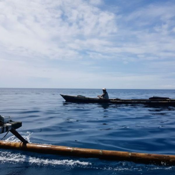 zuruck zum festland nach Ampana Sulawesi 