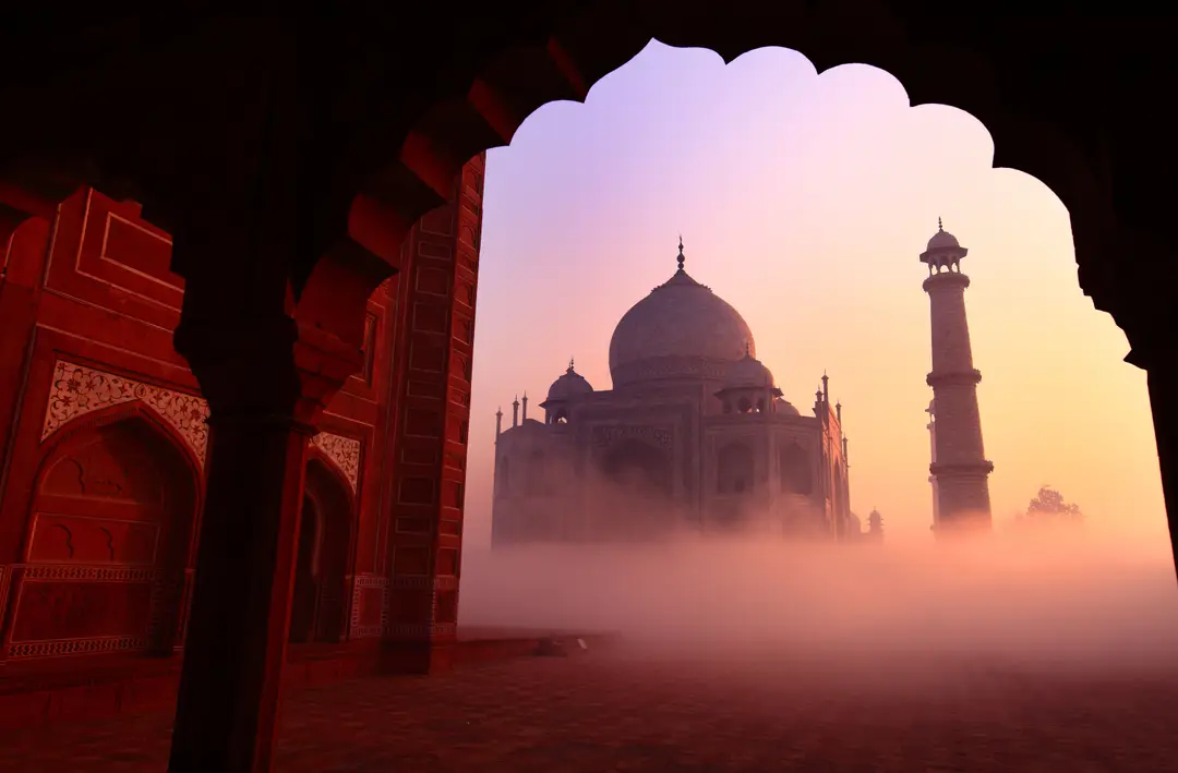 Agra-Taj Mahal