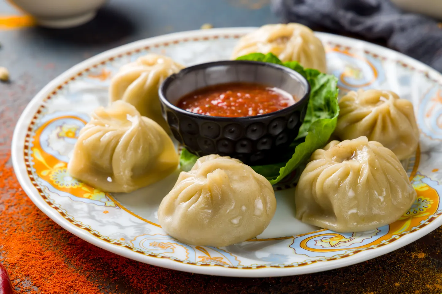 Voyage en Inde — momos raviolis tibétains himalaya ladakh spécialité street food himalayenne Shanti Travel