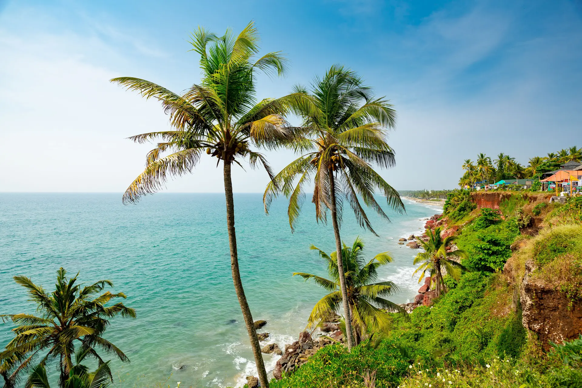 Voyage en Asie - Plages de l’Inde du Sud entre sable doré, cocotiers et détente sur la côte d’Arabie et du Golfe du Bengale
