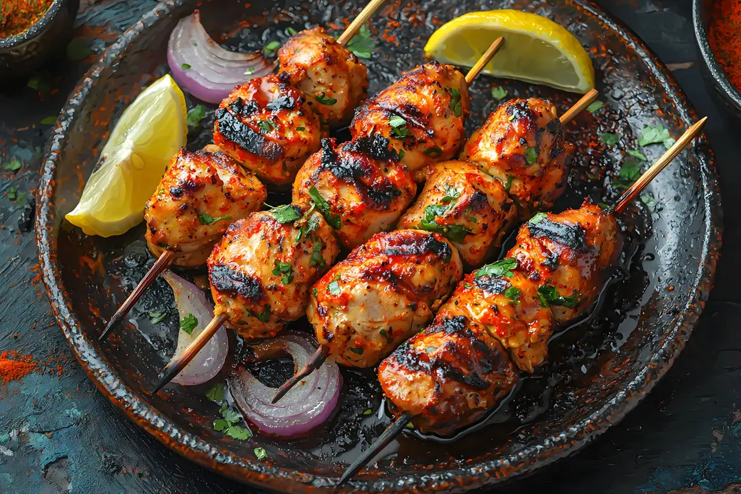 Voyage en Inde — kebab indien brochettes tandoor cuisine nord Inde Old Delhi spécialité grillades Shanti Travel