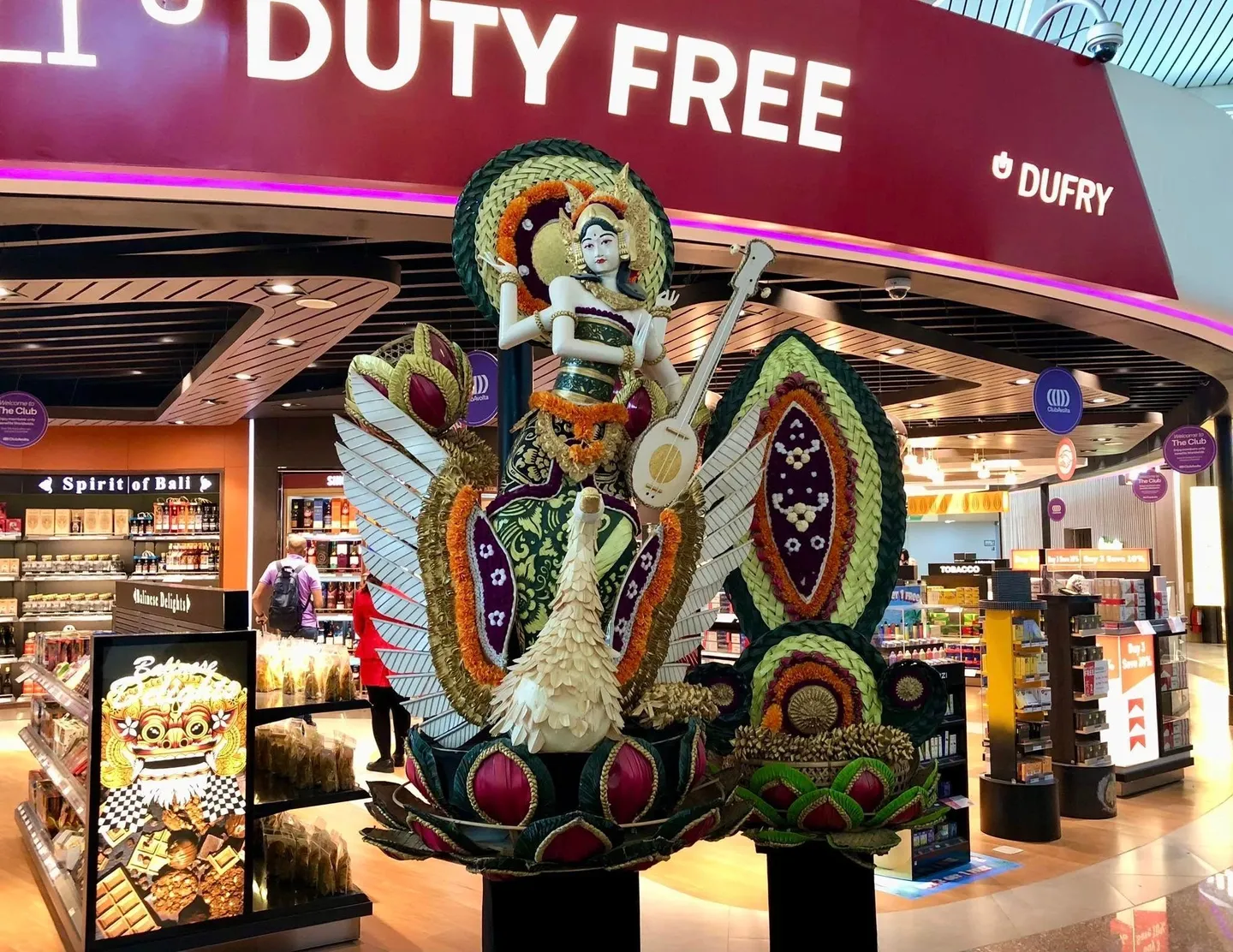 Aéroport Bali - déesse