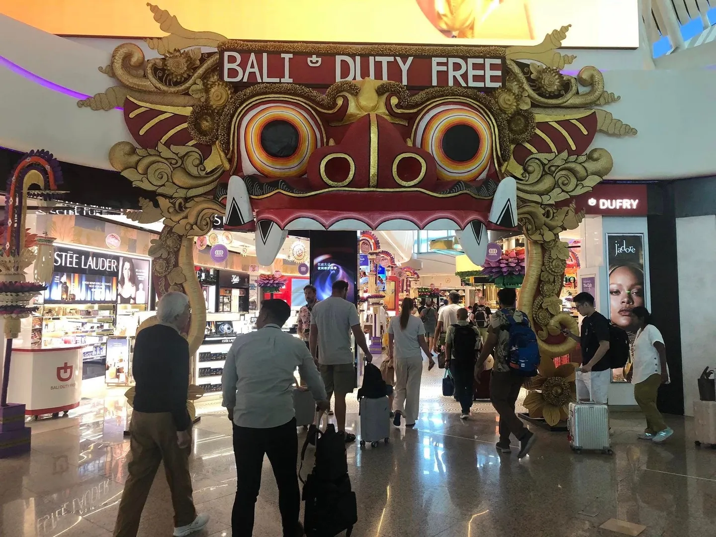 Aéroport de Bali - duty free