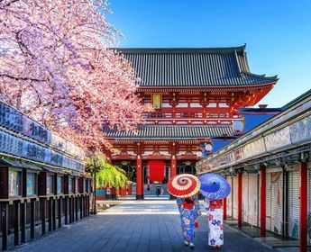 Freizeit in Tokio und Erkundung von Asakusa