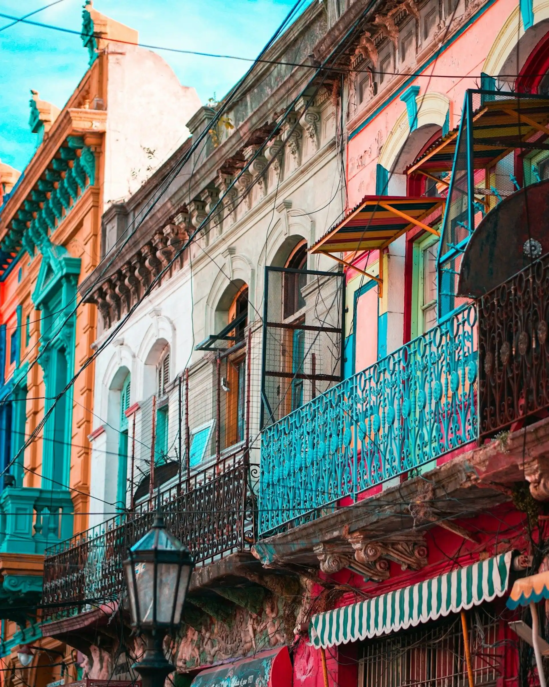 Le quartier de Caminito à Buenos Aires lors d'un voyage en Argentine