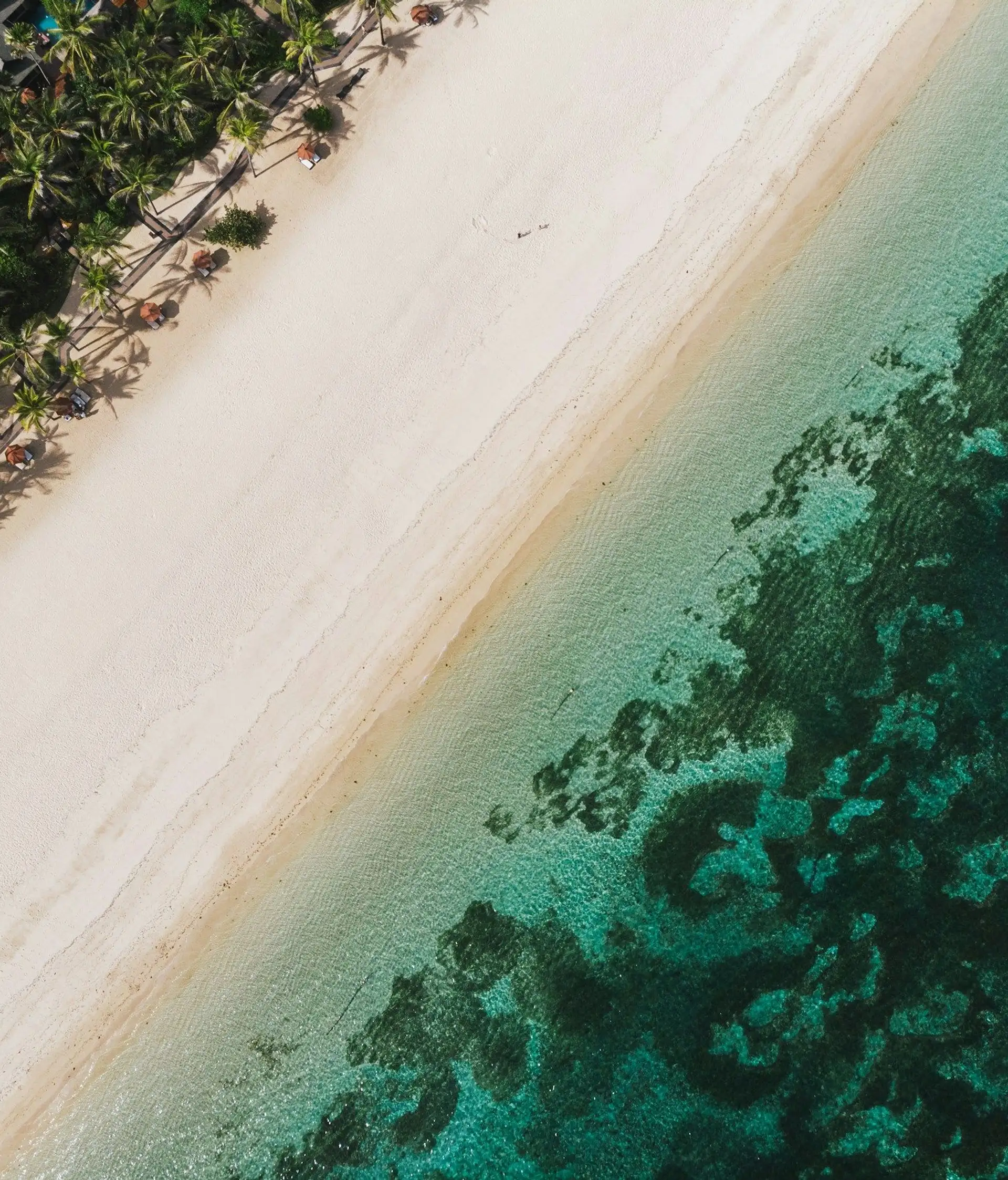 Plage de Nusa Dua à Bali, pour se relaxer lors d'un voyage en Indonésie