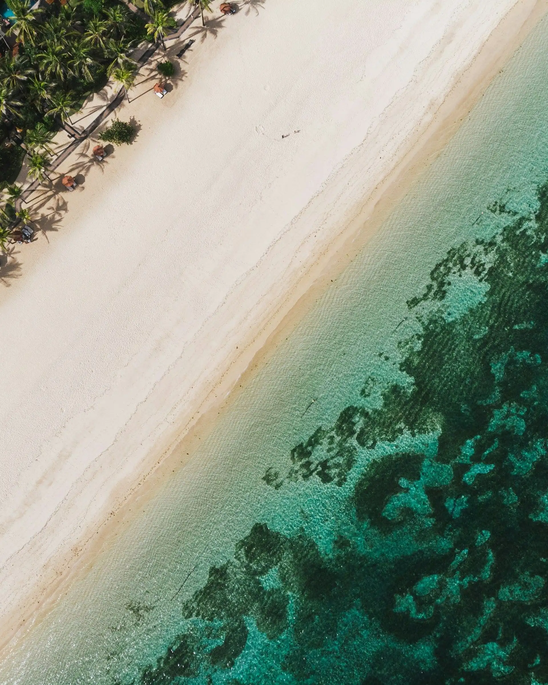 Plage de Nusa Dua à Bali, pour se relaxer lors d'un voyage en Indonésie