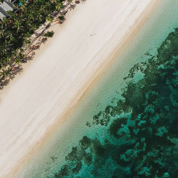 Plage de Nusa Dua à Bali, pour se relaxer lors d'un voyage en Indonésie
