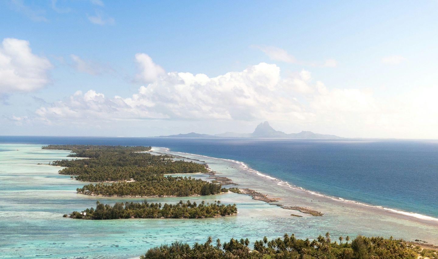 Voyage en Polynésie Française - Lagon de l'atol des îles Bora Bora