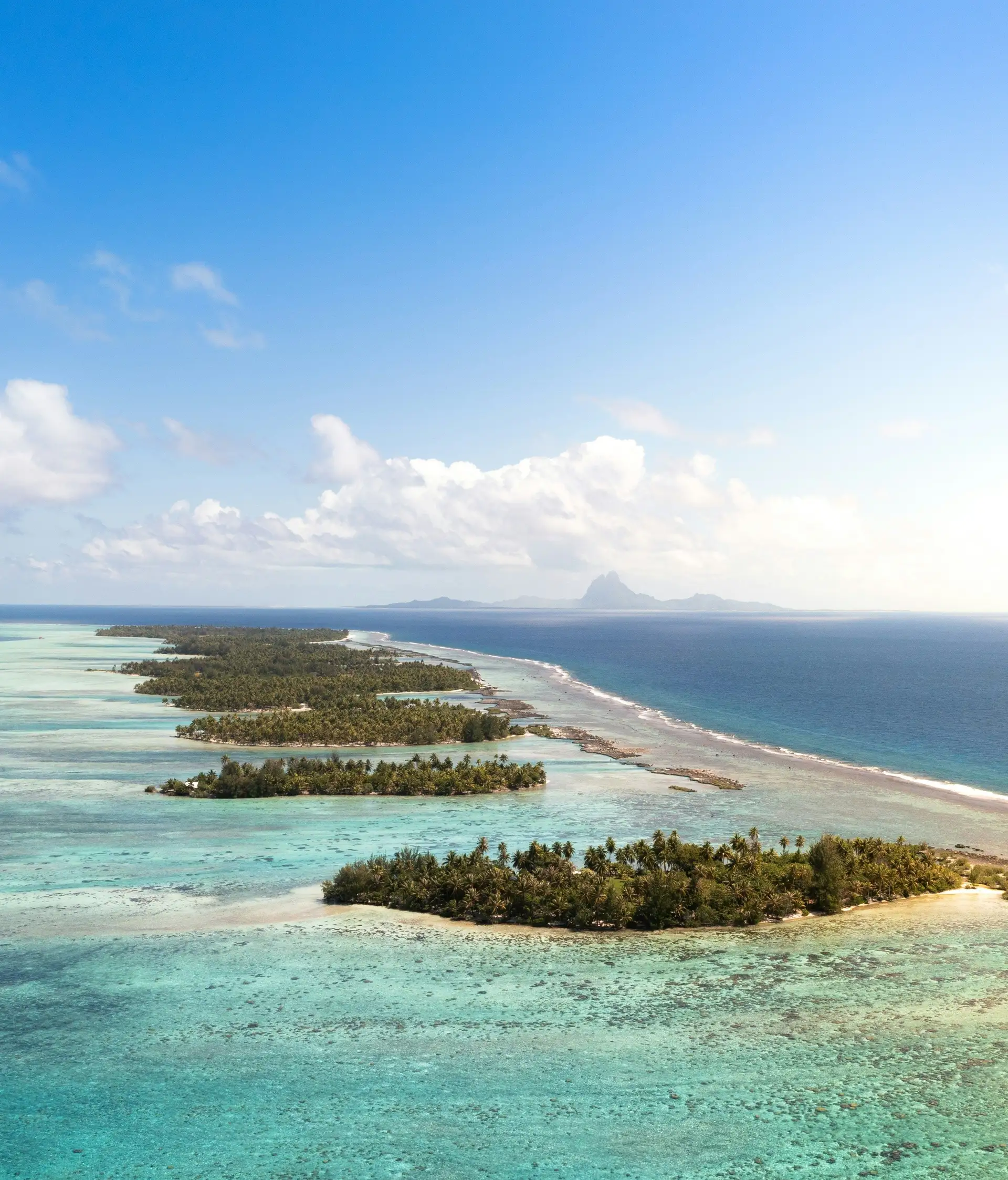 Voyage en Polynésie Française - Lagon de l'atol des îles Bora Bora