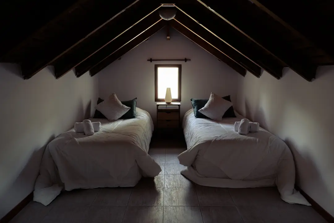 Chambre double dans un hébergement à Bariloche, en Argentine