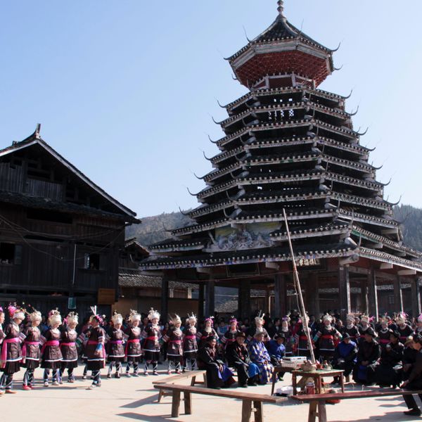 Voyage en Chine - Temple Chant Dong