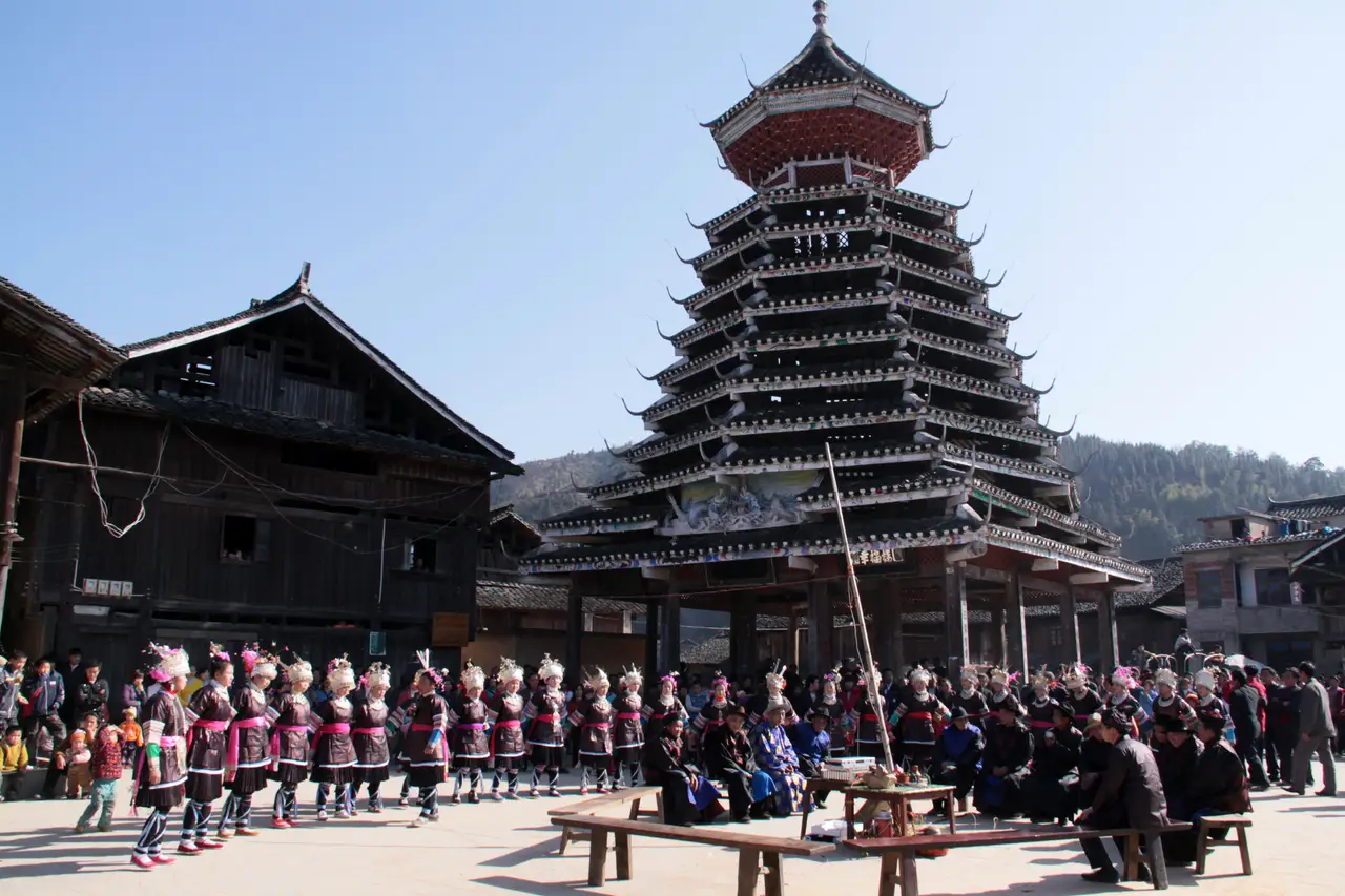 Voyage en Chine - Temple Chant Dong