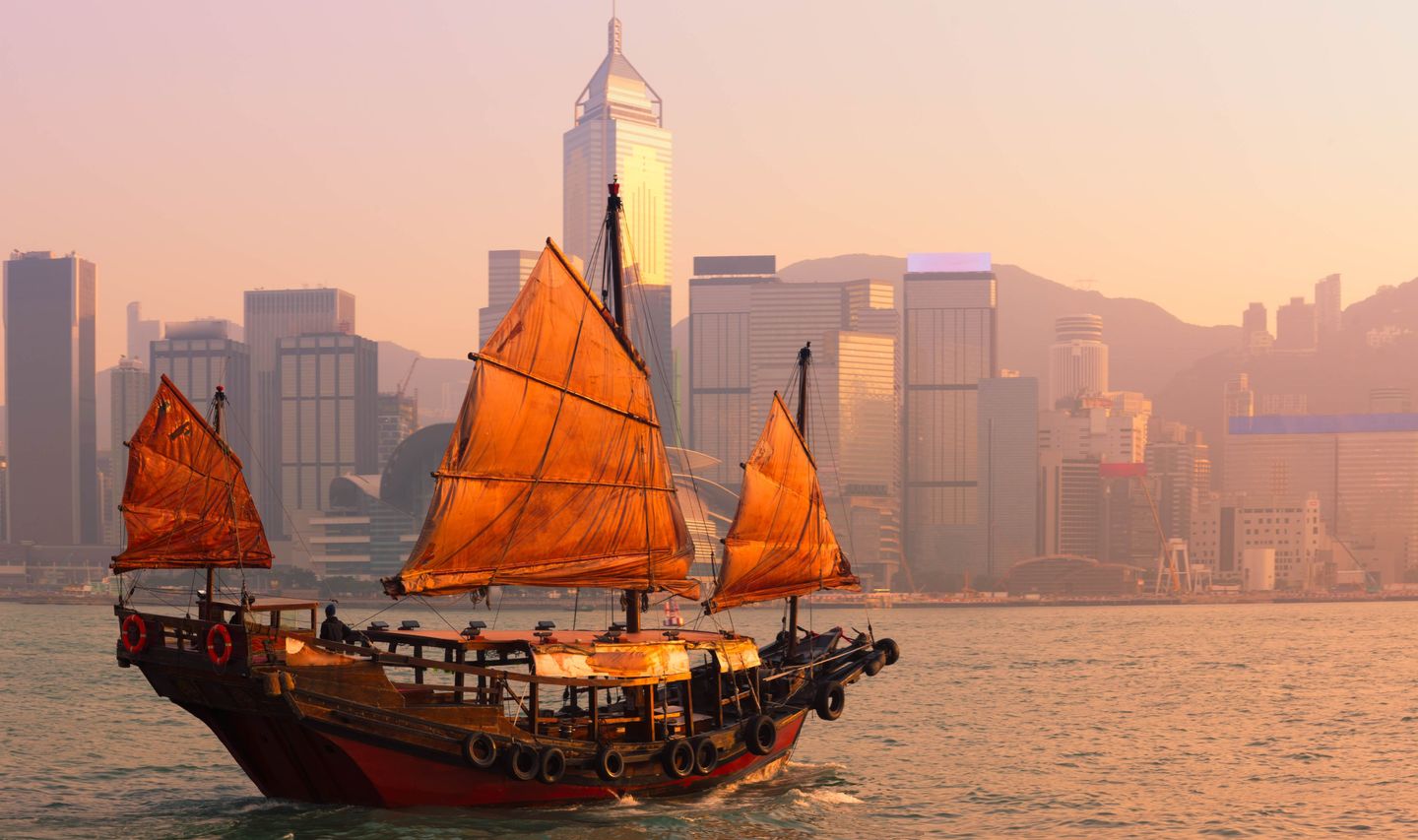 Un voyage à Hong Kong : Jonque Red Harbour