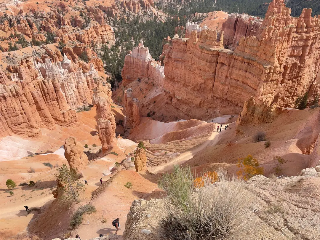 Les formations rocheuses caractéristiques de Bryce Canyon, dans l’Utah.
