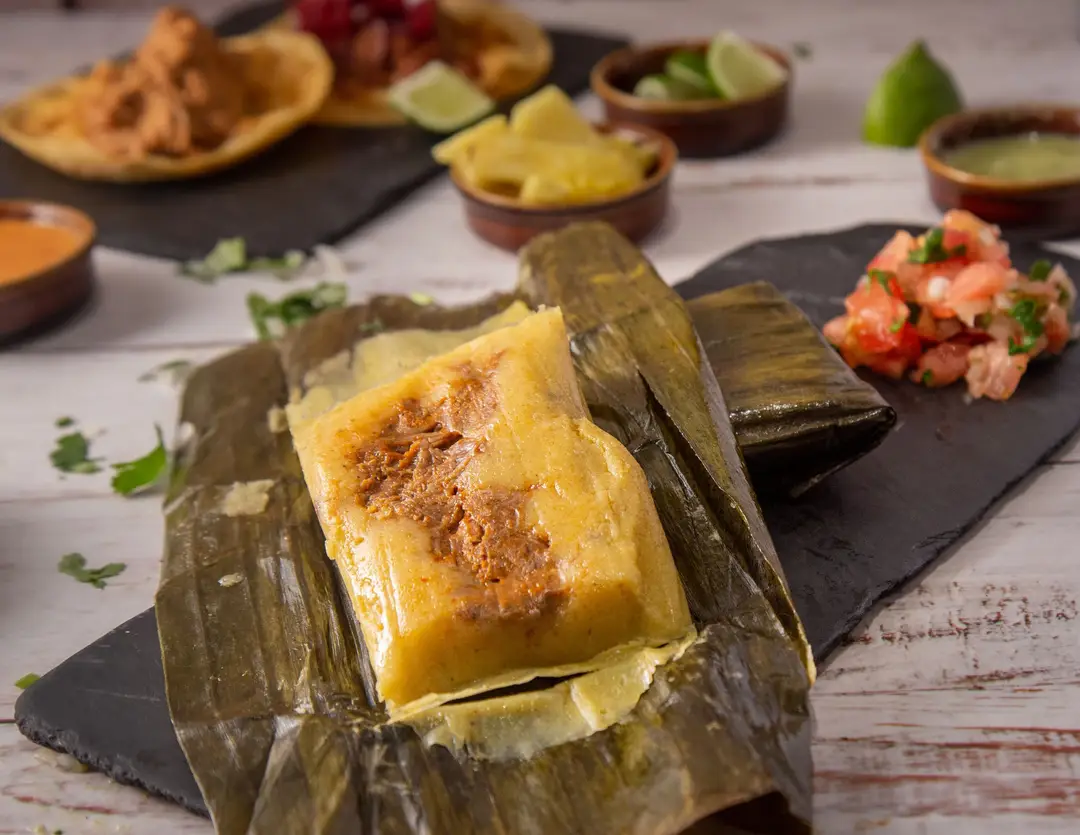 Tamale traditionnel à base de maïs, spécialité du Nord-Ouest argentin