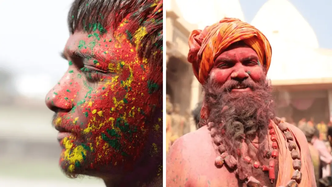 Holi, la célèbre fête des couleurs célébrée à travers toute l'Inde