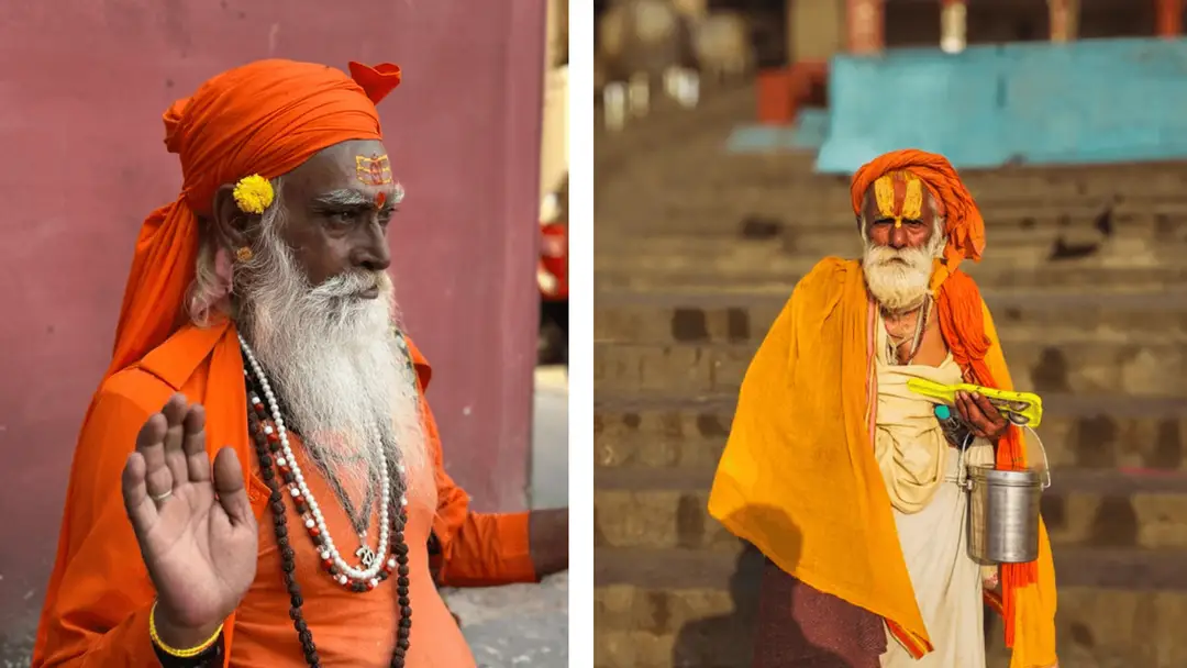 Hommes sadhus