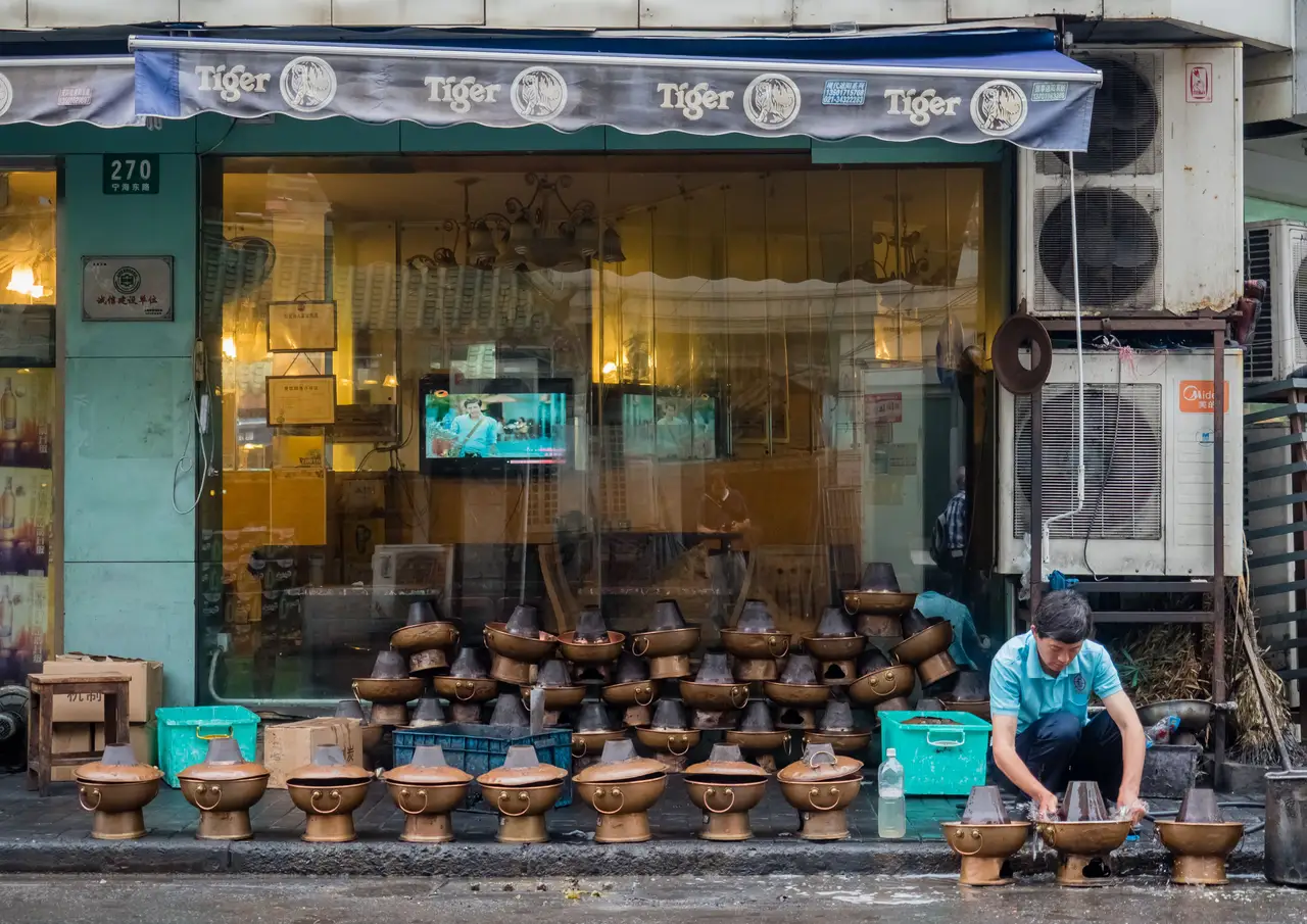 Voyage en Chine - Feuertopfe à Shanghai