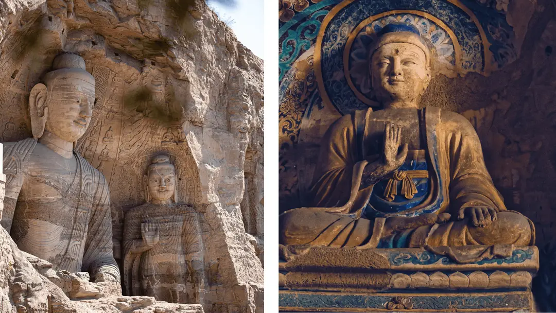 Grottes de Yungang, près de Datong.png