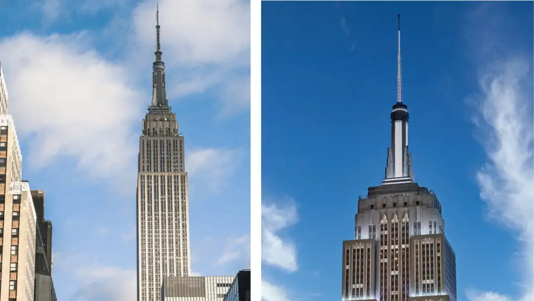 Vue sur l’Empire State Building