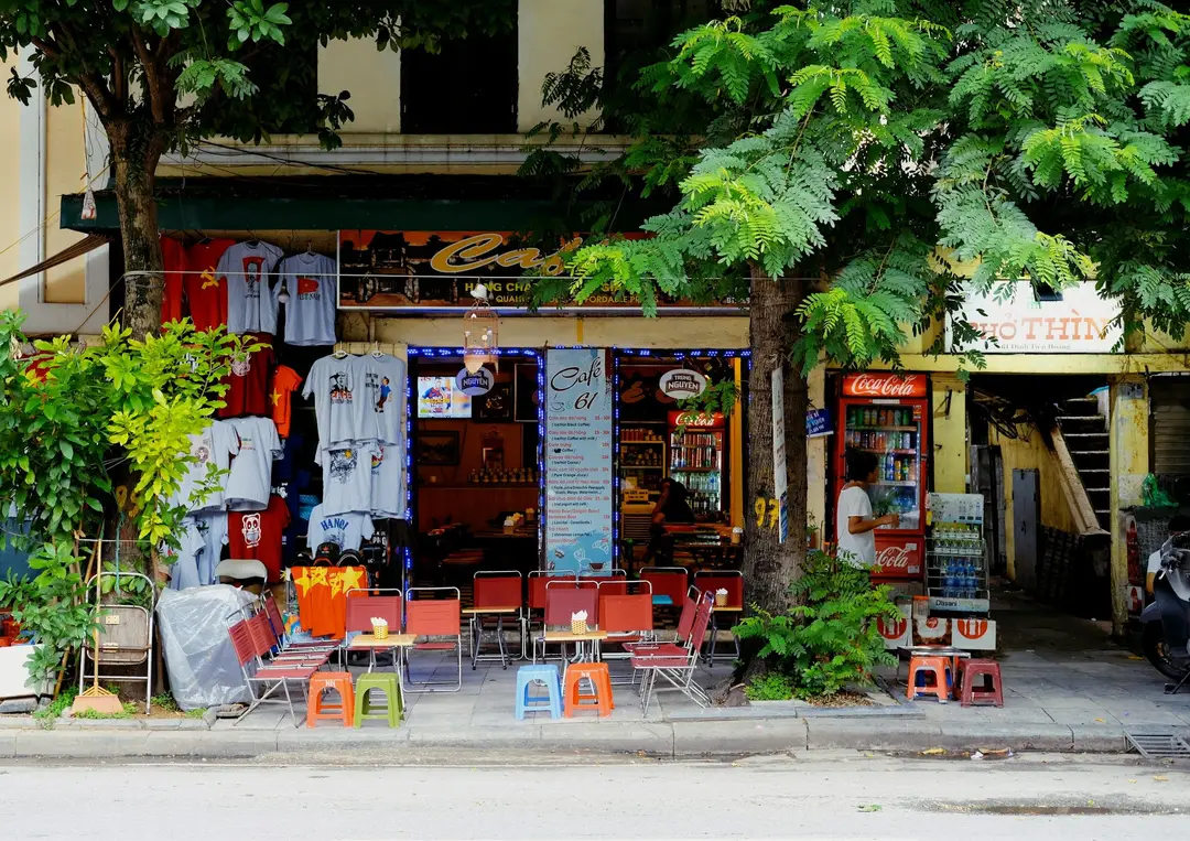 Voyage au Vietnam - Rue des cafés de Hanoï