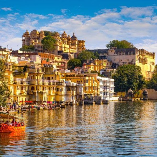 Hawa Mahal Palast der Winde in Indien Besuch