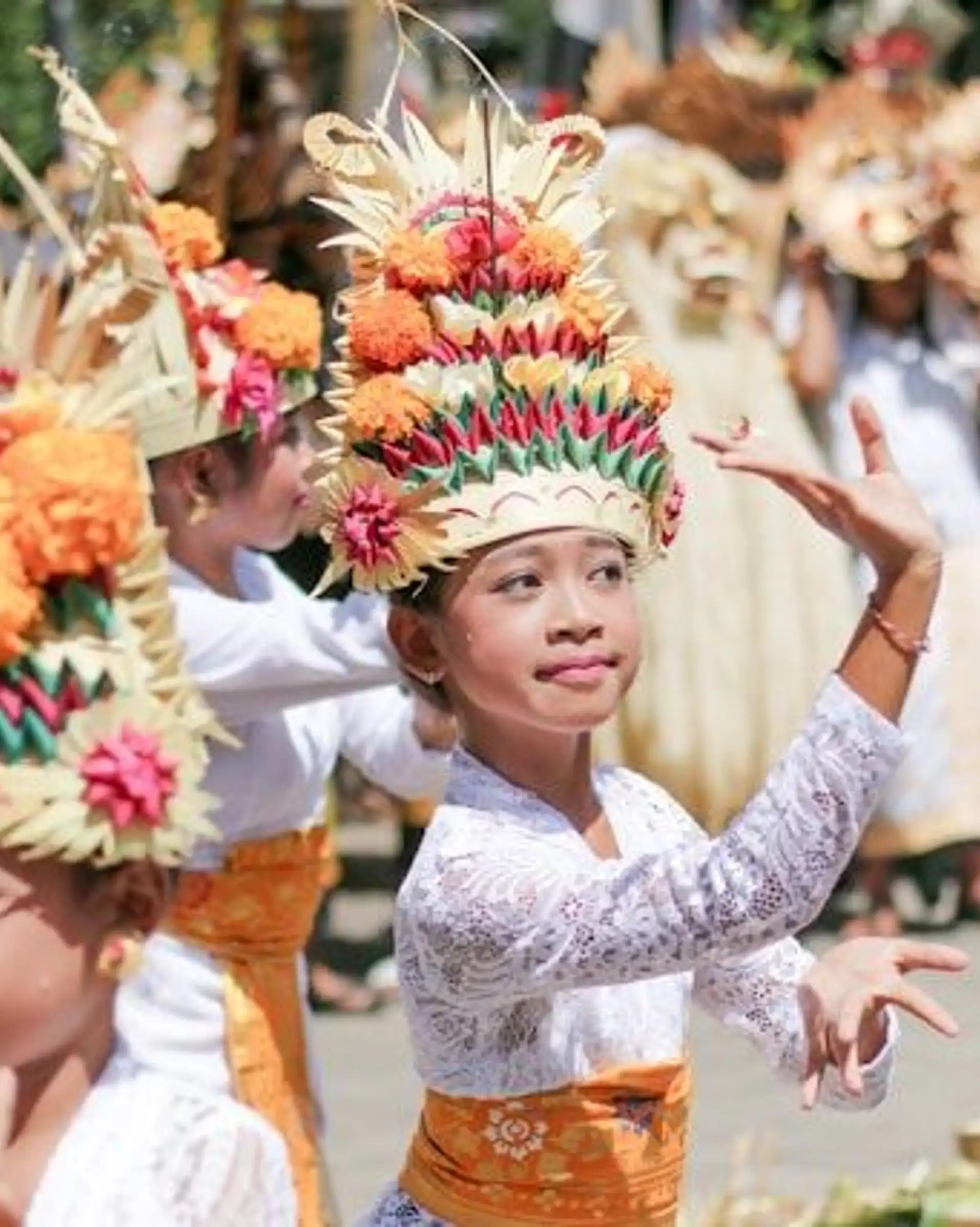 Balinesische traditionelle Tänze auf Bali
