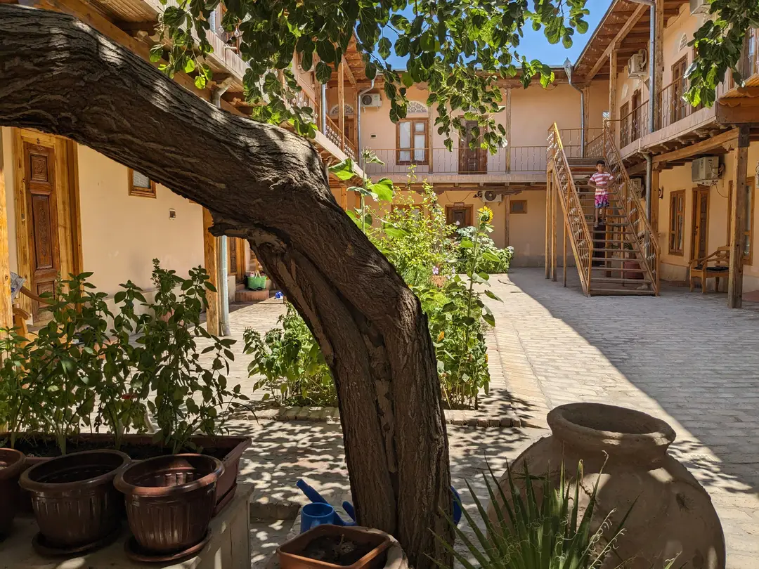 Hotel Boukhara Helene Oasis outdoor Quentin