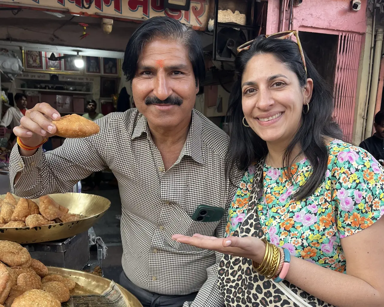 Rencontre avec Sanjee lors d'un voyage culinaire en Inde
