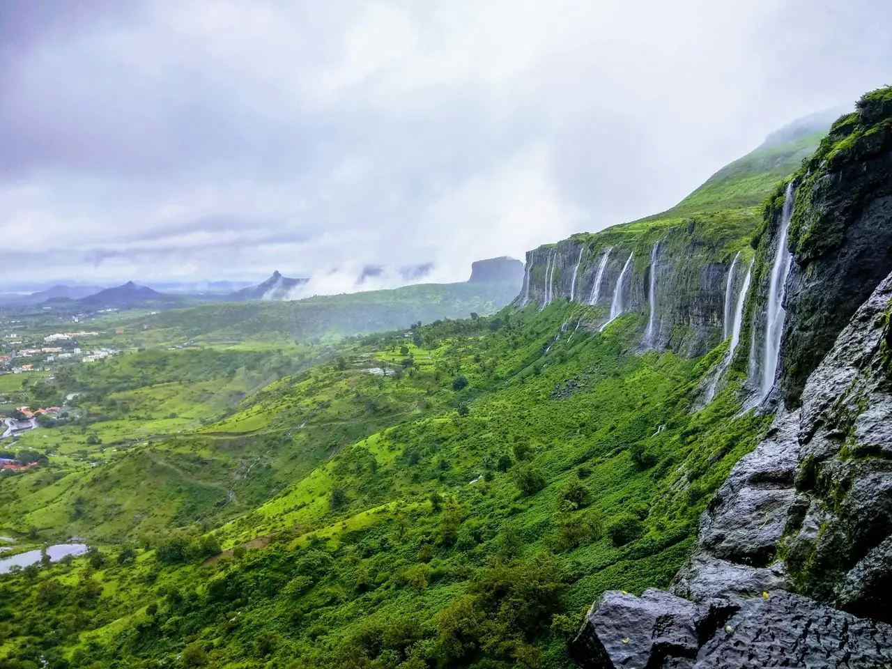 Les fabuleuses cascades autour de Trimbak dans le Maharashtra