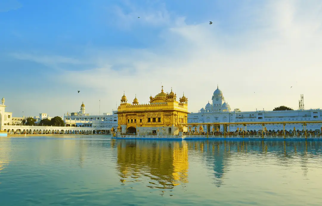 Temple d’Or, situé à Amritsar, dans l’État du Pendjab
