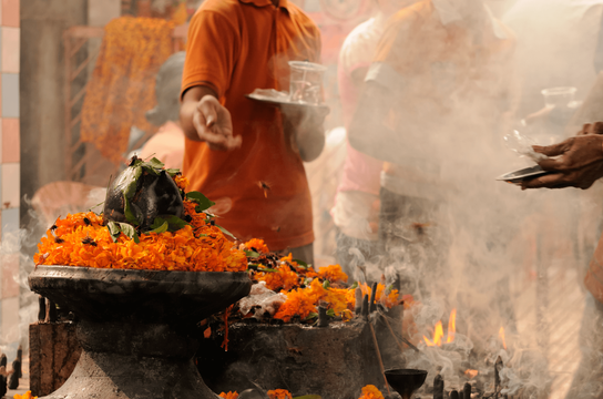 Voyage en Asie - Cérémonie traditionnelle en Inde