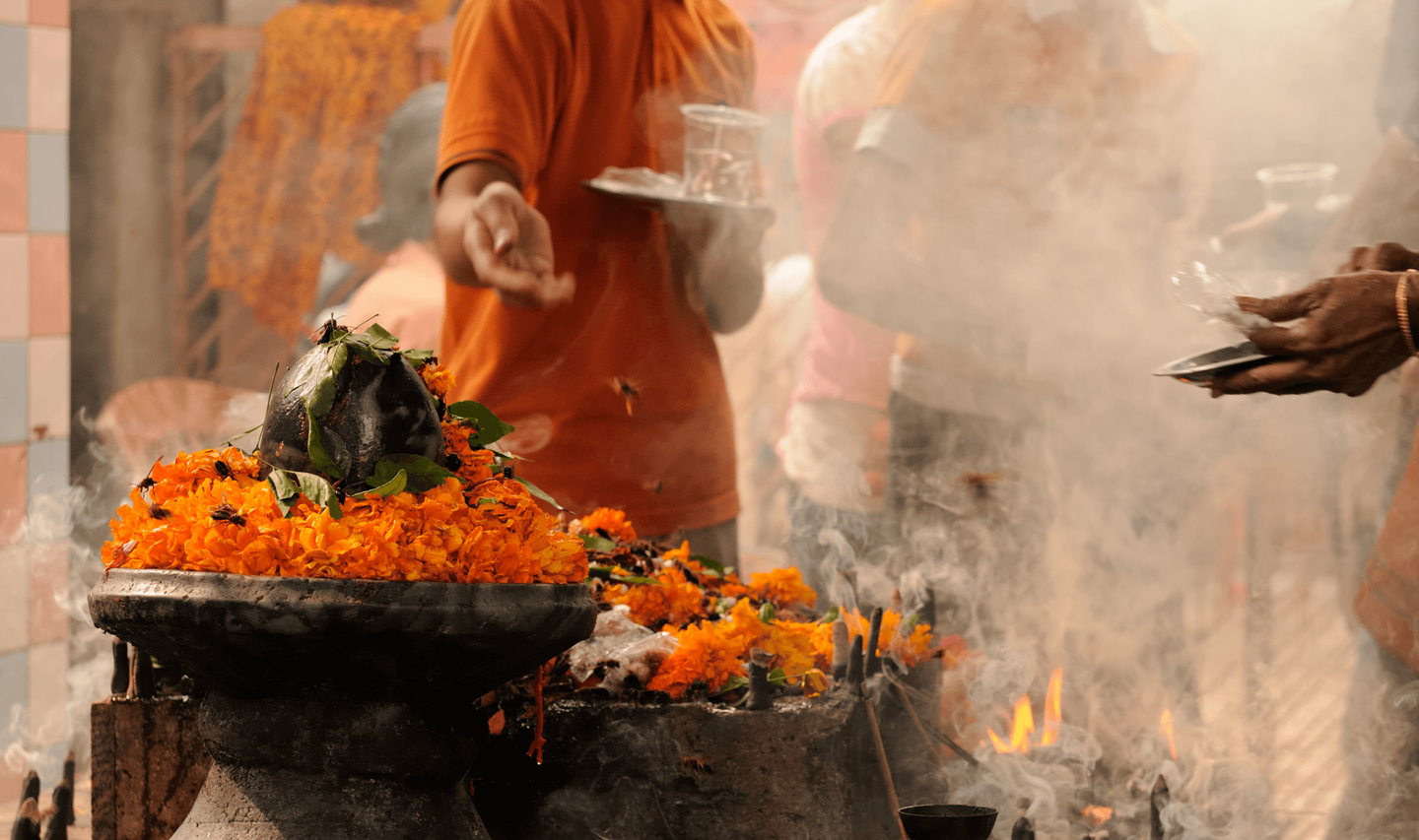 Voyage en Asie - Cérémonie traditionnelle en Inde