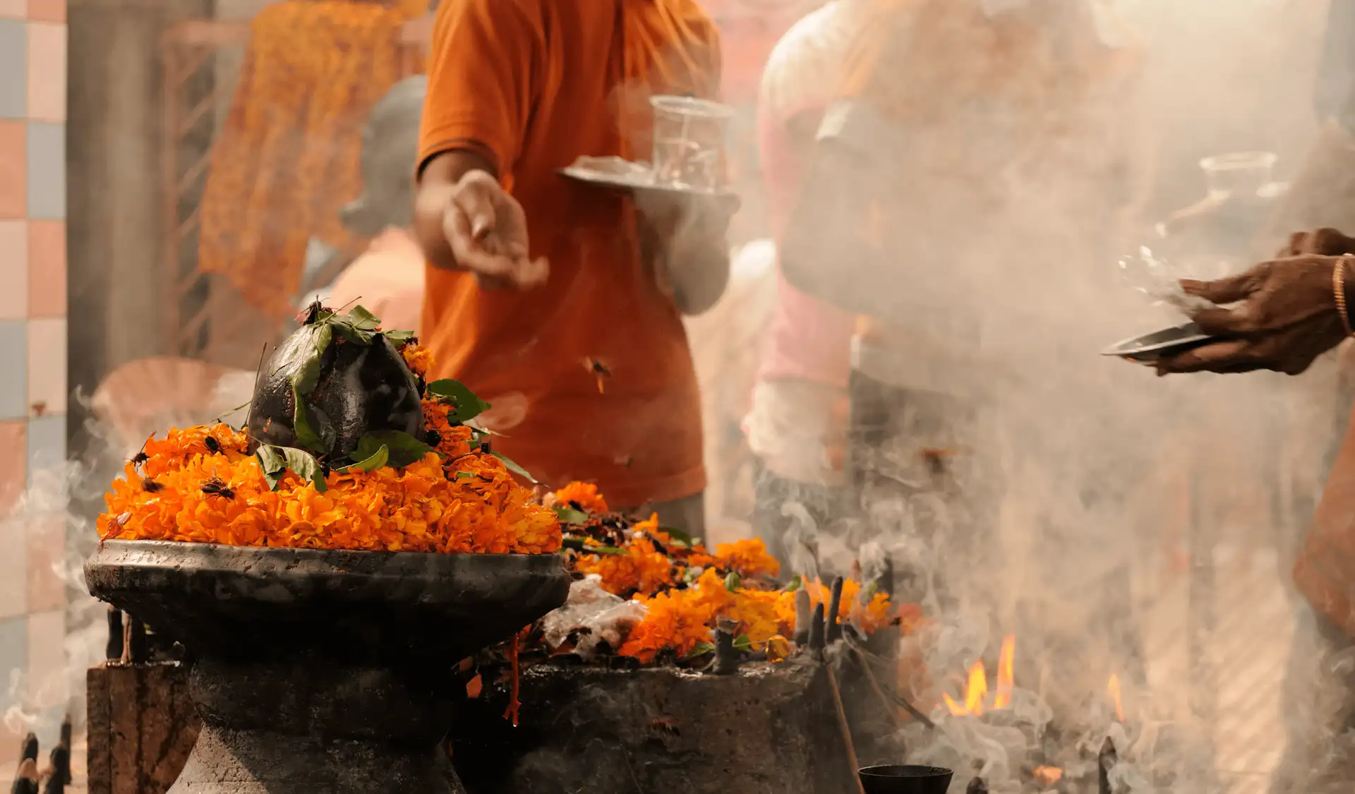 Voyage en Asie - Cérémonie traditionnelle en Inde