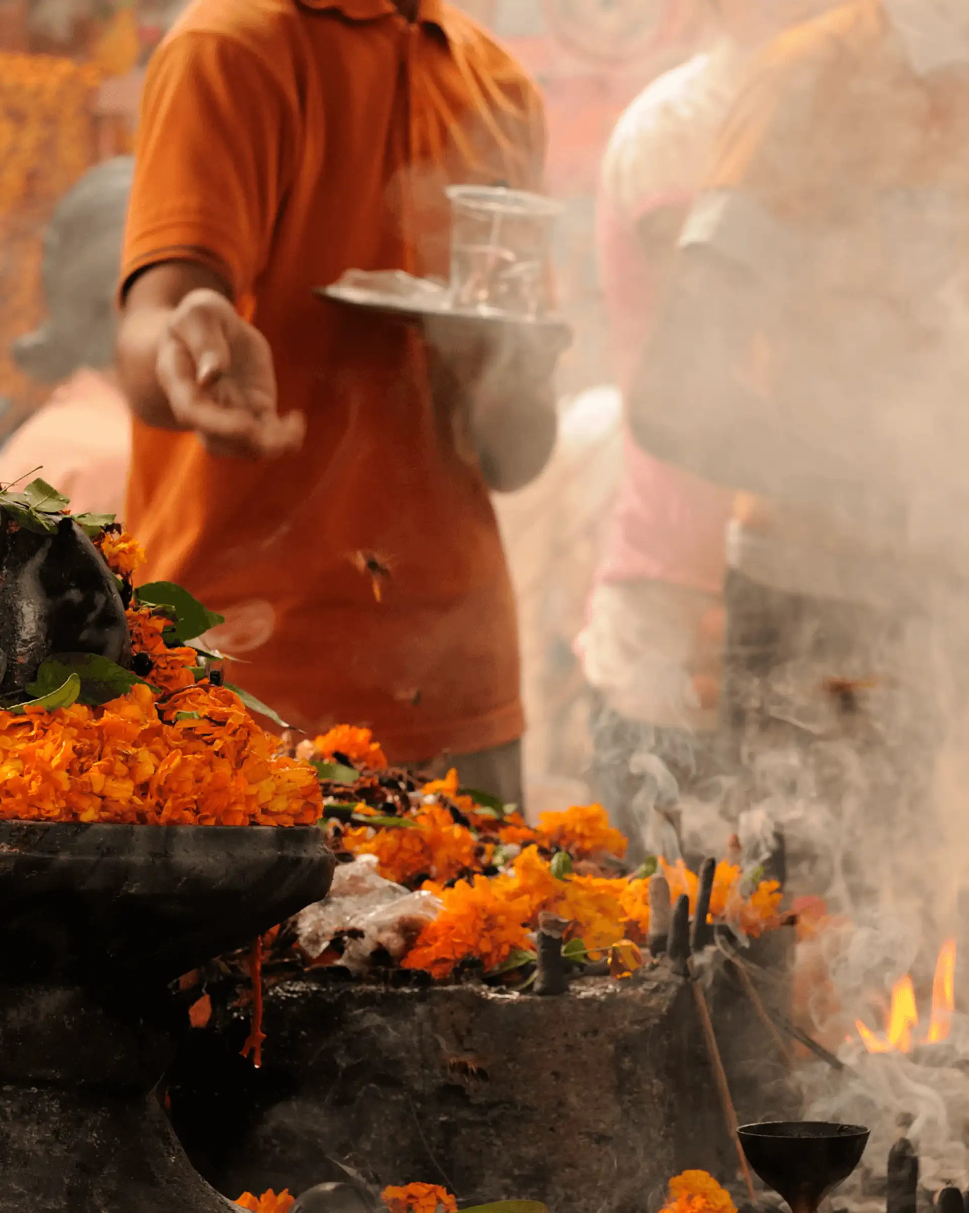 Voyage en Asie - Cérémonie traditionnelle en Inde