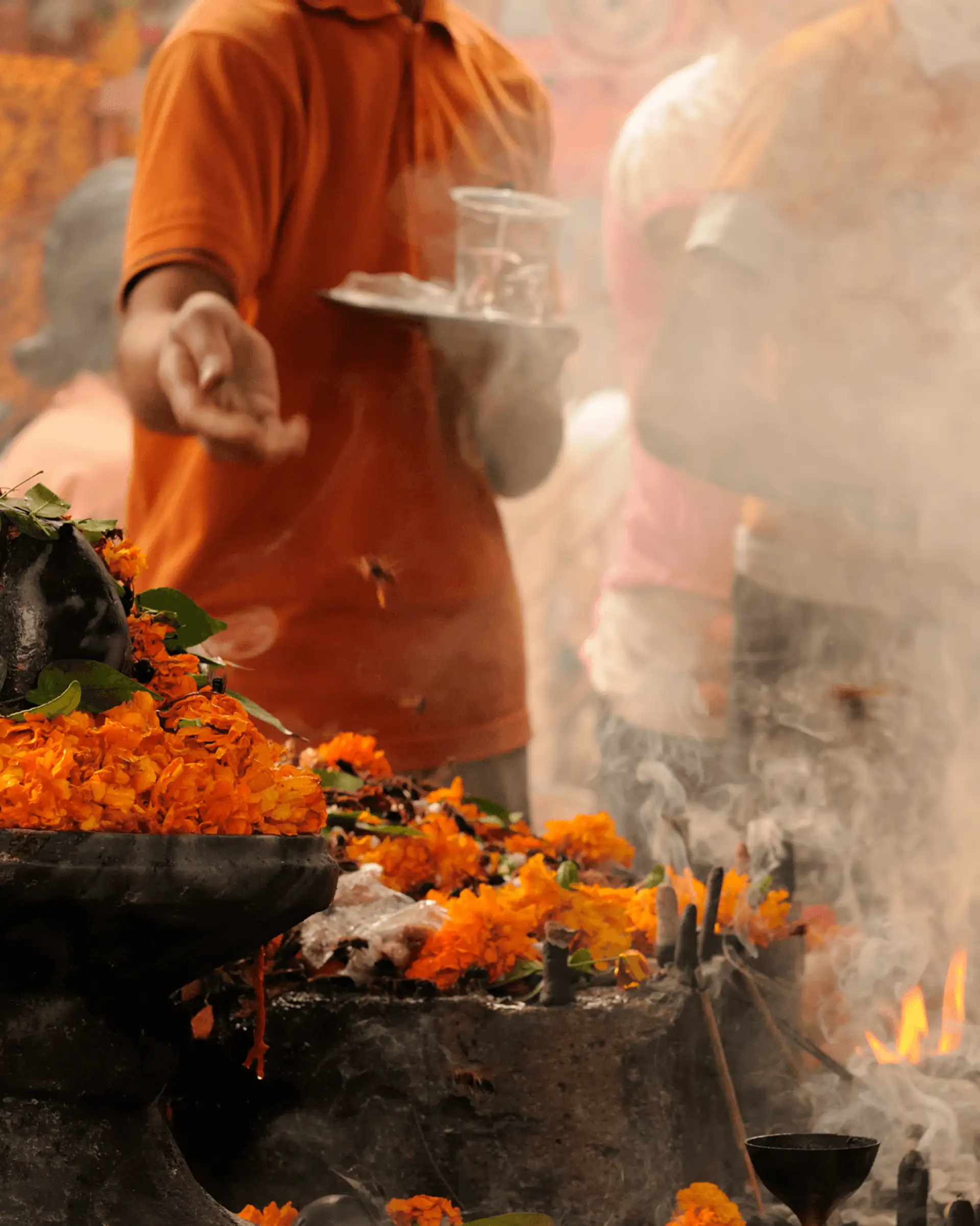 Voyage en Asie - Cérémonie traditionnelle en Inde