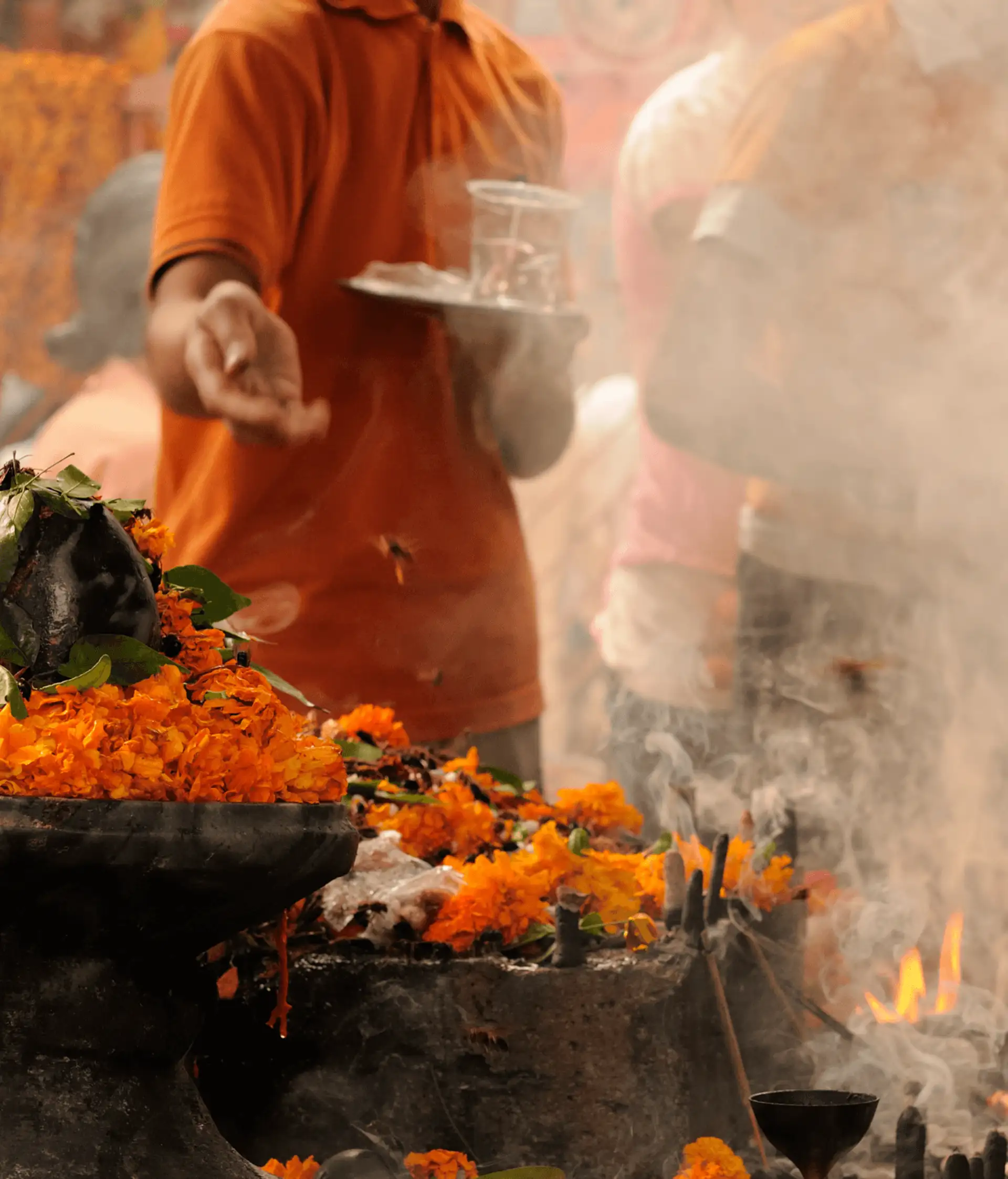 Voyage en Asie - Cérémonie traditionnelle en Inde