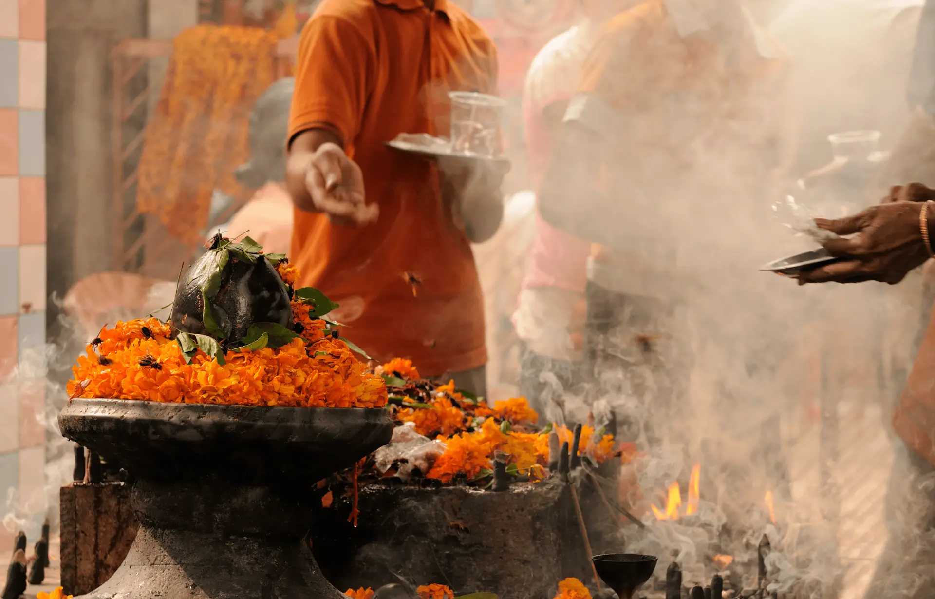 Voyage en Asie - Cérémonie traditionnelle en Inde